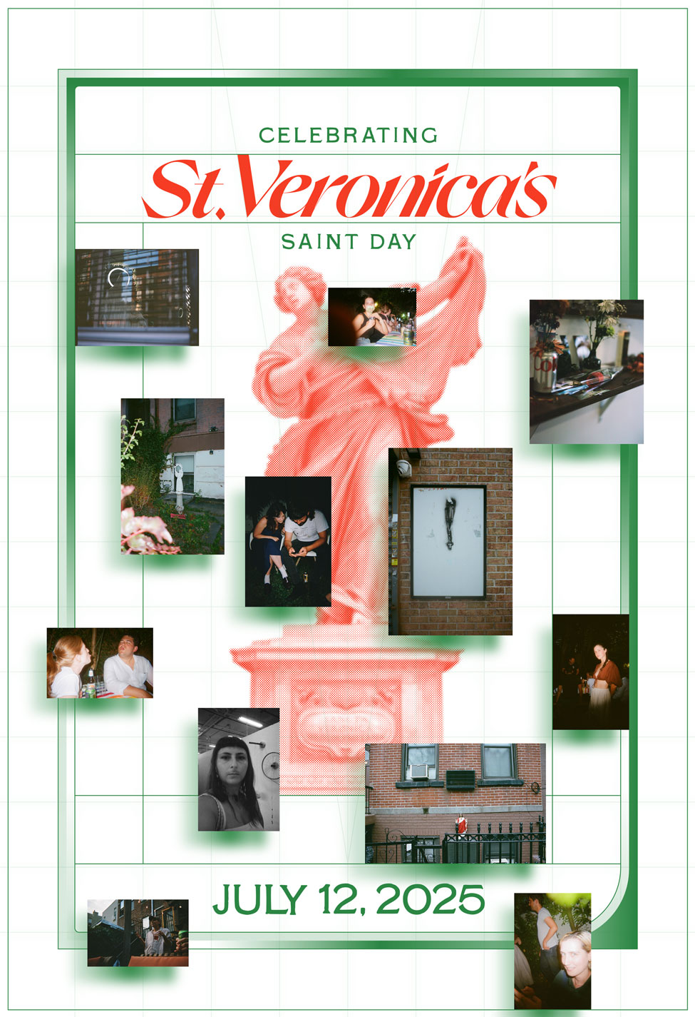 Poster for Saint Veronica's Saint Day