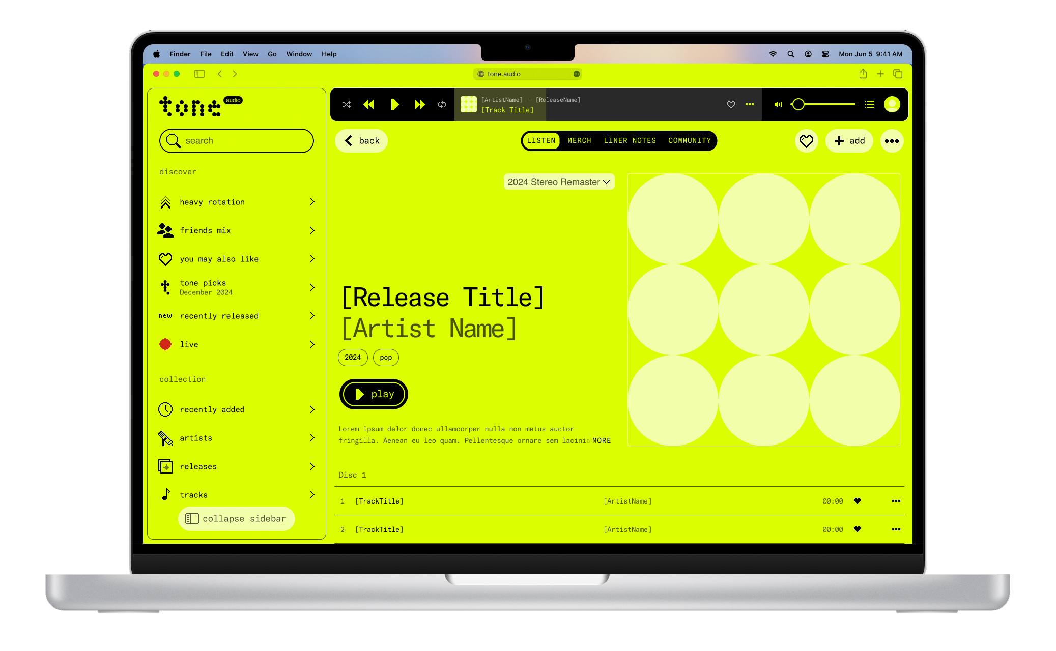 Desktop release page